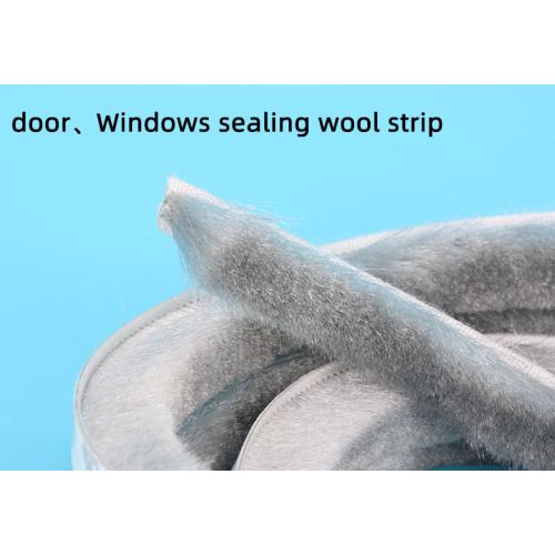 Waterproof wool for window sealing